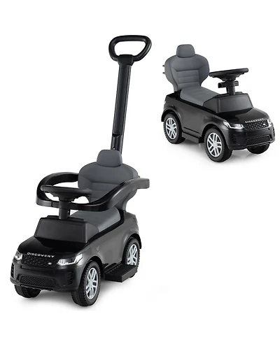 Mecale 3 1 Push Car with Removable Handle and Guardrail for Kids 18-36 Months Old
