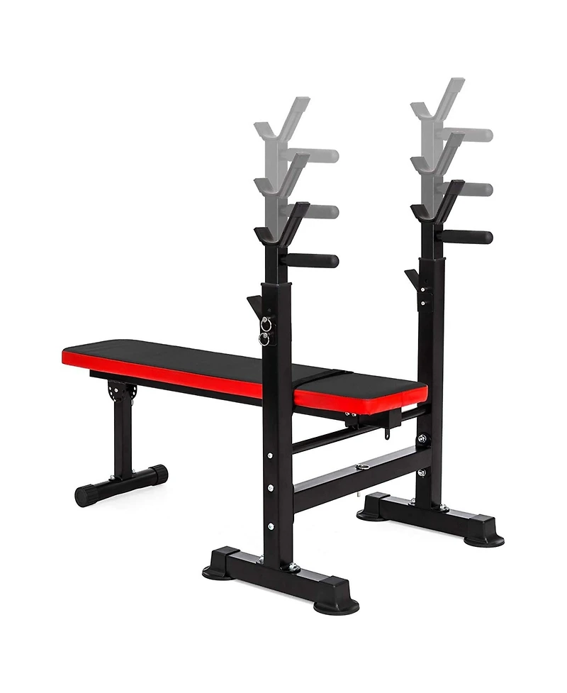 BalanceFrom Fitness Multifunctional Adjustable Workout Station with Squat Rack