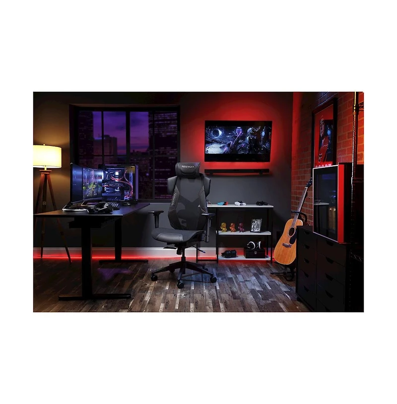 Respawn Gaming Chair With Lumbar Support, With Wheels for Computer/Desk/Office