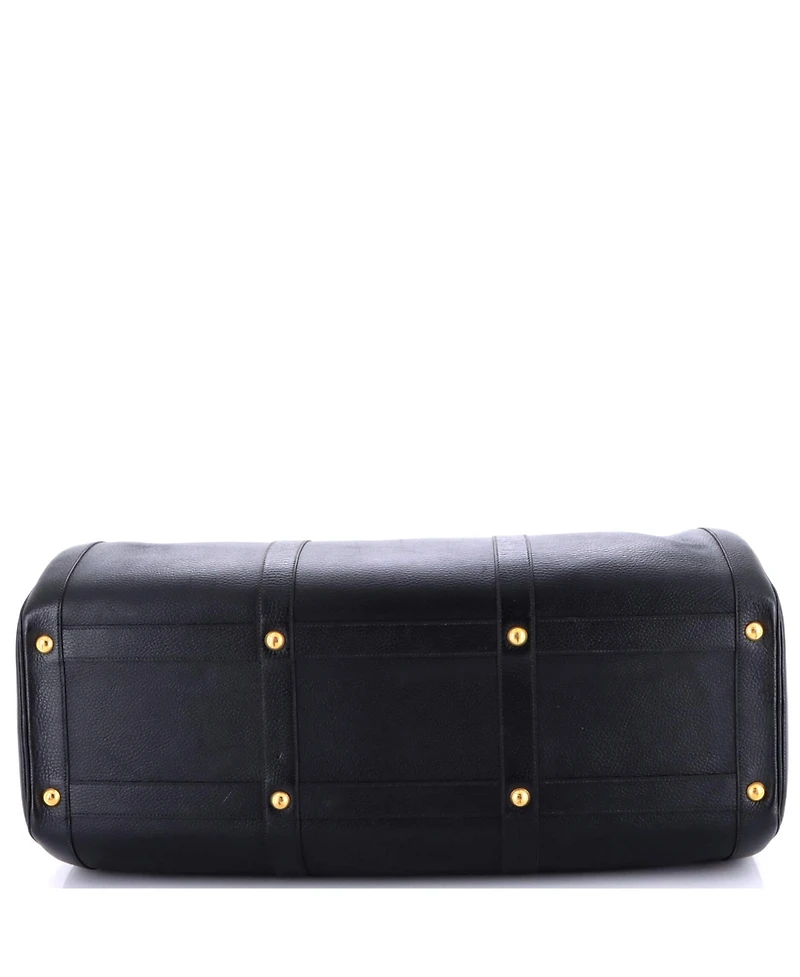 Pre-Owned Hermes Rd Duffle Bag Leather