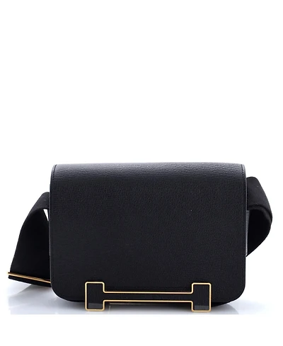 Pre-Owned Hermes Geta Bag Chevre Mysore