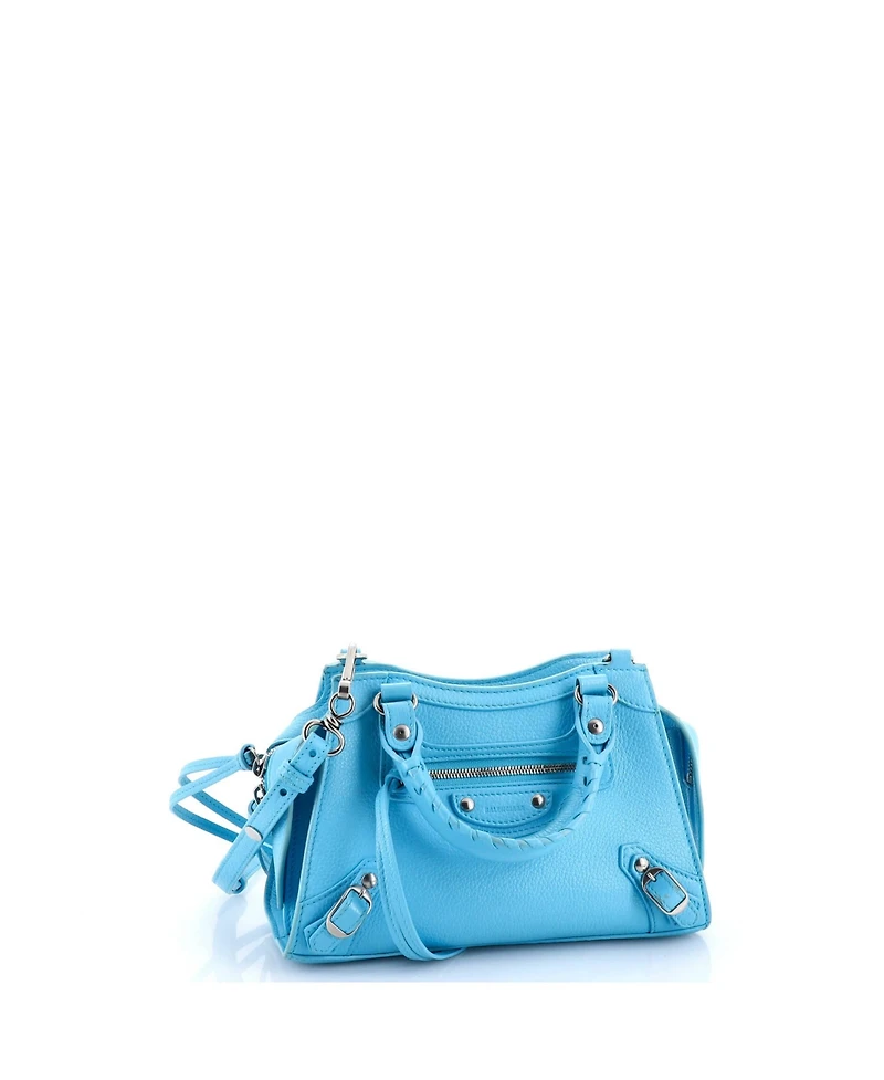 Pre-Owned Balenciaga Mini Neo Classic City Bag Leather