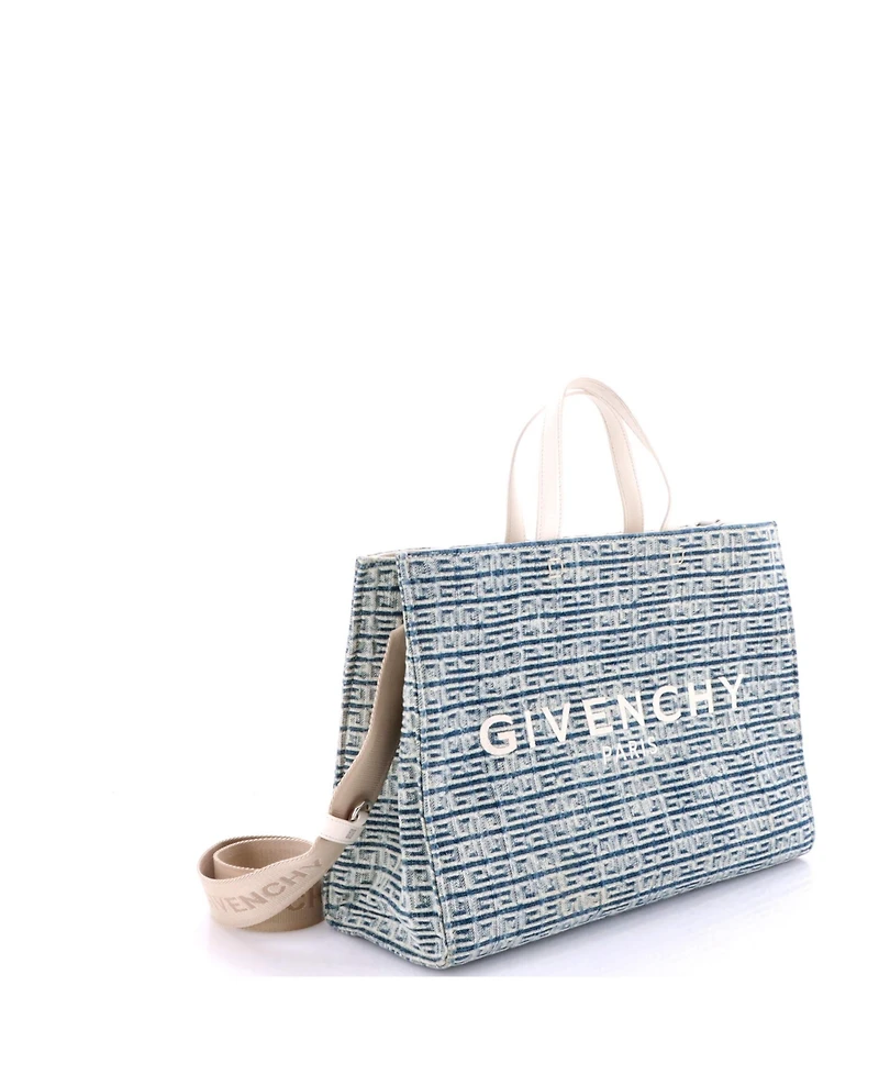 Pre-Owned Givenchy Medium G-Tote 4G Denim