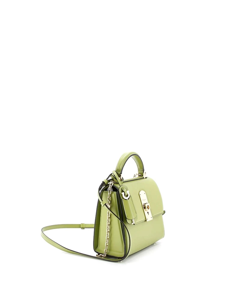 Pre-Owned Salvatore Ferragamo Boxyz Top Handle Bag Leather