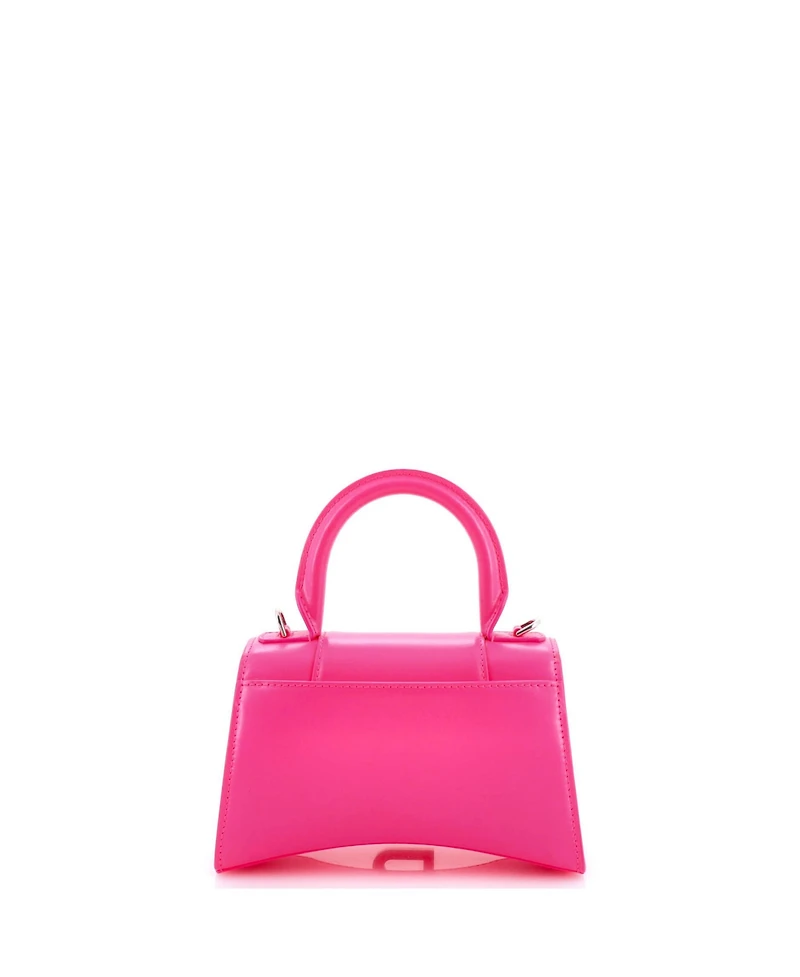 Pre-Owned Balenciaga Xs Hourglass Top Handle Bag Leather