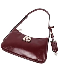 True Religion Crinkle Finish Shoulder Bag