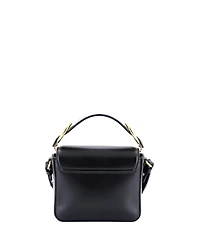 Pre-Owned Chloe Mini C Flap Bag Leather
