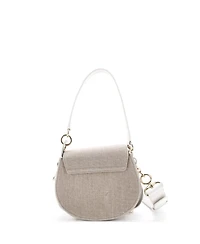 Pre-Owned Chloe Small Tess Bag Canvas with Leather