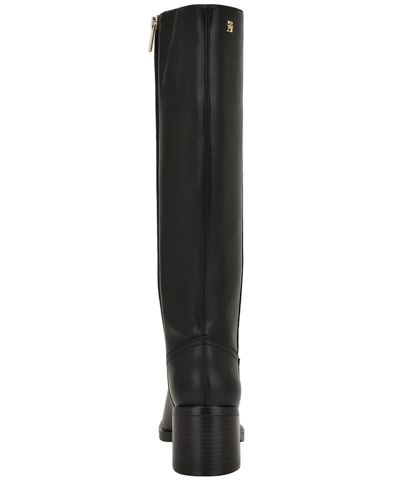 Tommy Hilfiger Women's Laythen Tall Block Heel Boots