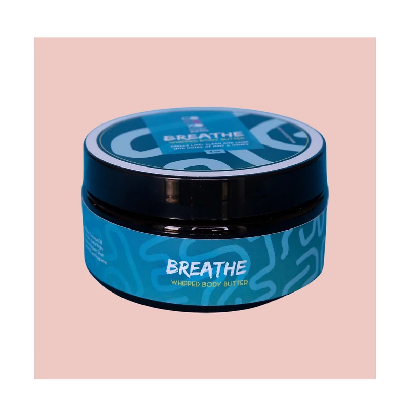 CoCo Xo Breathe Natural Whipped Body Butter 8 oz.