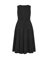 City Chic Women's Mary Skater Midi Dress