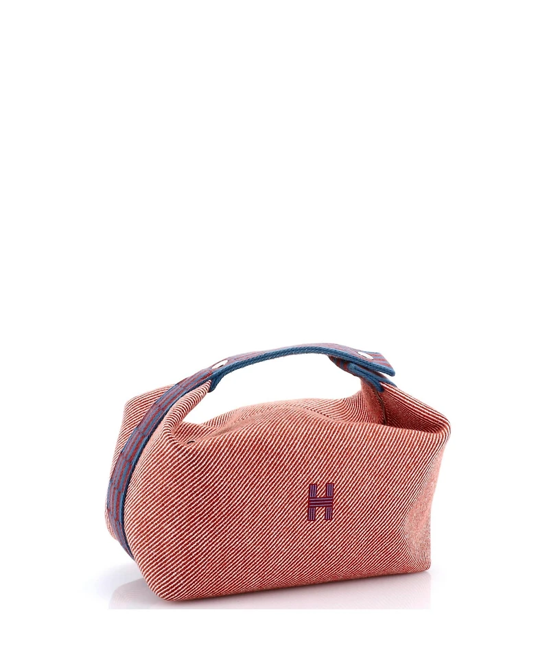 Pre-Owned HERMES Gm Bride-a-Brac Travel Case Wool