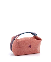 Pre-Owned HERMES Gm Bride-a-Brac Travel Case Wool