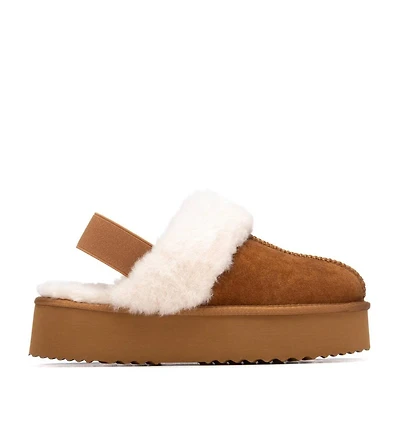Women's Suede Slingback Clogs By Xti