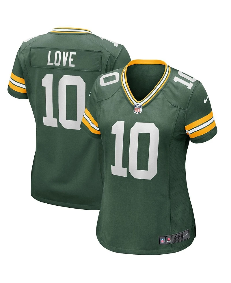 Nike Women's Jordan Love Green Bay Packers Game Jersey