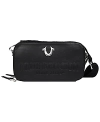 True Religion Double-Zip Horseshoe Camera Bag