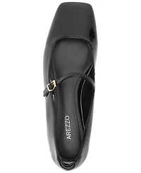 Arezzo Women's Tori Buckled Ballet Shoes