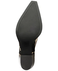 Arezzo Women's Dakota Block Heel Low Boots