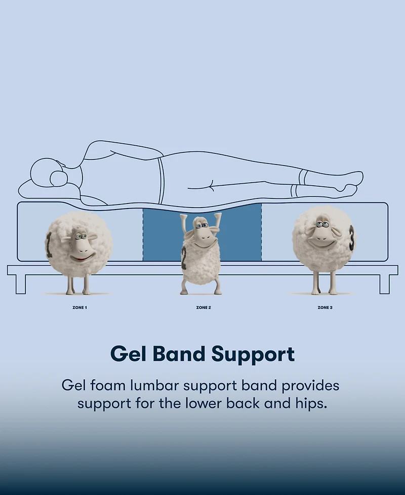 Serta Perfect Sleeper Cobra Lily 10.5" Plush Tight Top Mattress Set, Full