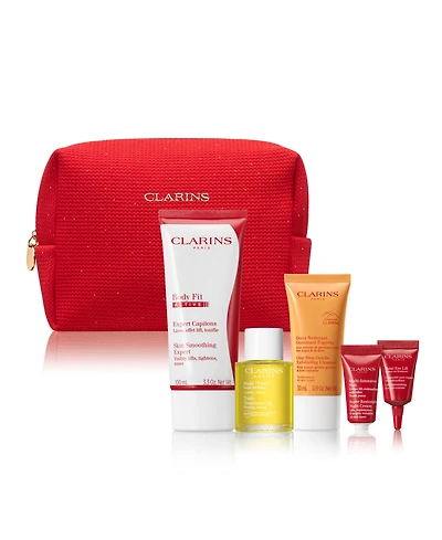 Free 6-Pc. discovery gift with $75 Clarins purchase (A $105 Value)