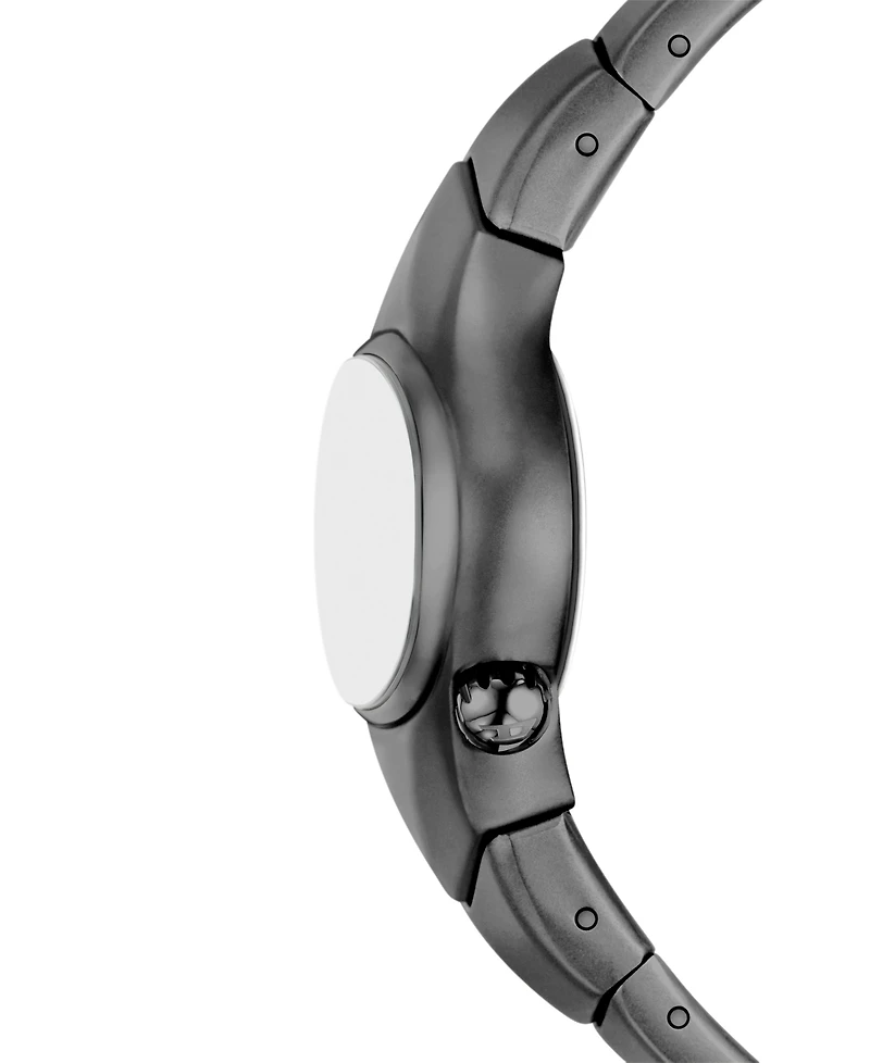 Diesel Men's D-Rush Quartz Three-Hand Gunmetal Stainless Steel Watch, 42mm