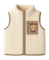 Disney Baby Boys 3-Piece Lion King Vest, Top and Joggers Set