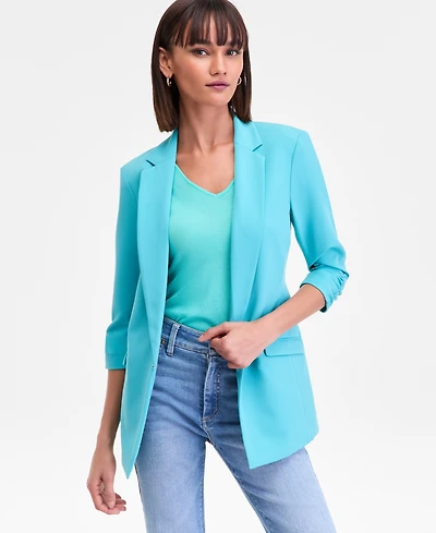 I.n.c. International Concepts Women's Menswear Blazer, Created for Macy's