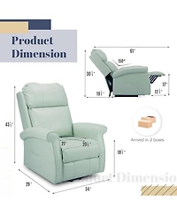 Aecojoy Electric Power Lift Recliner Chair for Elderly