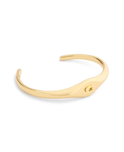 Coach Signature Signet Cuff Bracelet