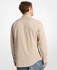 Michael Kors Men's Geo Classic Long Sleeve Shirt