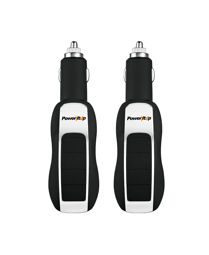 Impecca 2-in-1 Usb Car Adapter & 3,000 mAh Power Bank Bundle