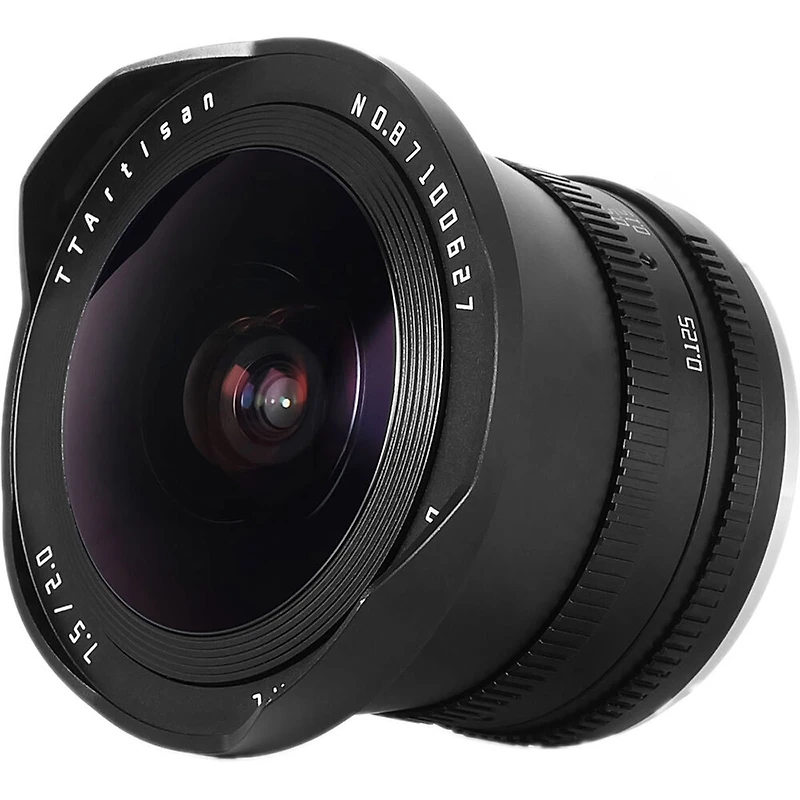 TTArtisan 7.5mm f/2 Fisheye Lens for Nikon Z, Black