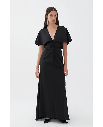 Nocturne Women's Knotted Long Dress