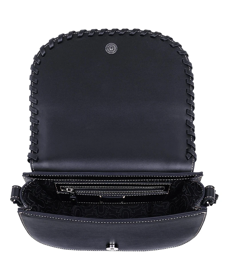 True Religion Whip Stitch Saddle Bag