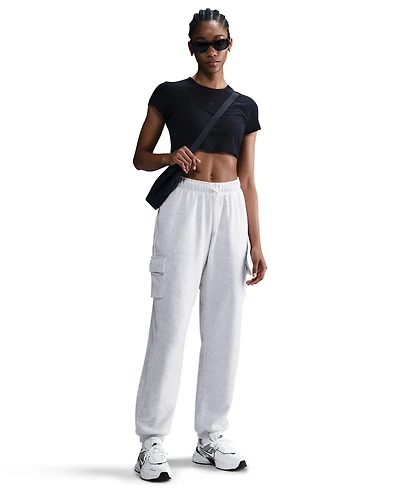 Nike Sportswear Club Fleece Women's Mid-Rise Oversized Cargo Sweatpants
