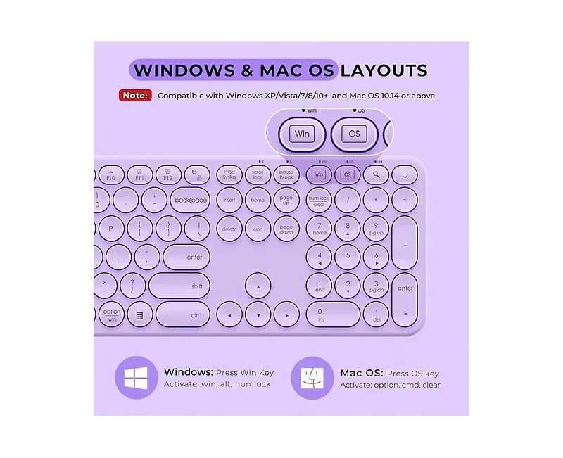 Wireless Keyboard And Mouse Combo
