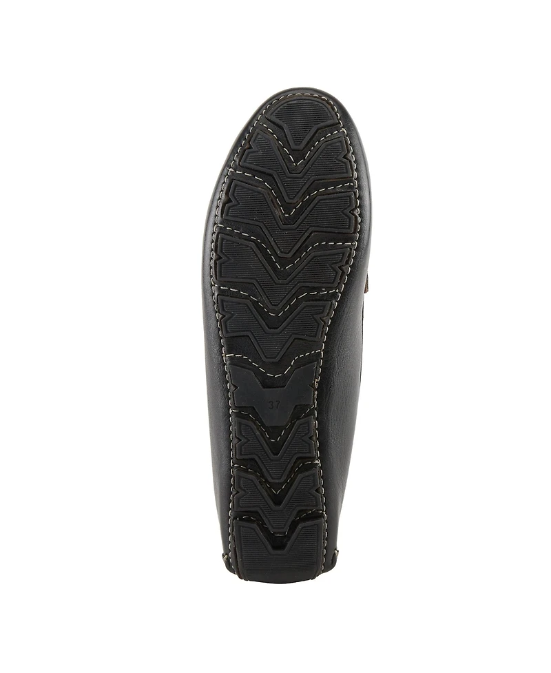 Spring Step Audette Leather Moccasins with Removable Insole and Penny Keeper