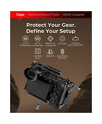 SmallRig Full Camera Cage Kit for Sony FX2, Black