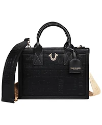 True Religion Mega Logo Modern Tote