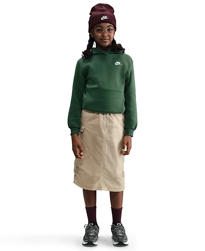 Nike Sportswear Big Kids Club Fleece Pullover Hoodie