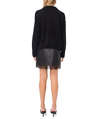 Vince Camuto Women's Multi Paillette Crewneck Sweater