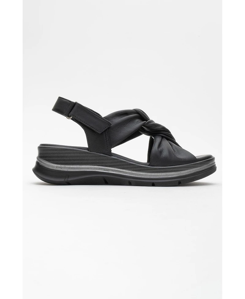 Forever & Always Shoes Oara Leather Sandal (Women)