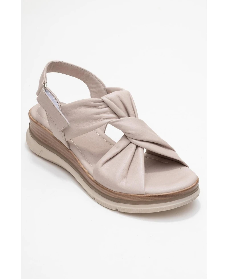 Forever & Always Shoes Oara Leather Sandal (Women)