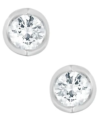 Macy's Certified Diamond Stud Earrings (1 ct. t.w.) in 14K White Gold (also in 14K Yellow Gold)