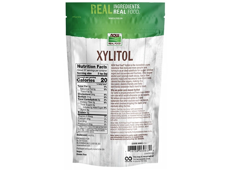 Now Foods Xylitol, 2.5 lb
