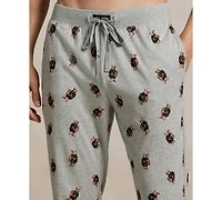 Polo Ralph Lauren Men's 2-Piece Long Sleeve Shirt and Jogger Pajama Set