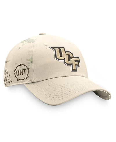 Top of the World Men's Khaki Ucf Knights Oht Military Appreciation Camo Dune Adjustable Hat