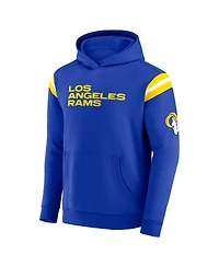 Darius Rucker Collection by Fanatics Men's Royal Los Angeles Rams Football Washed Pullover Hoodie