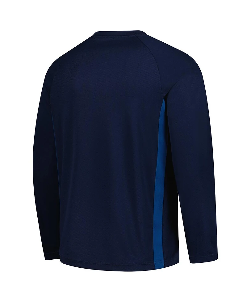 Nike Men's Navy Minnesota Timberwolves 2025/26 Authentic Pre-Game Legend Dri-fit Long Sleeve Shooting Shirt
