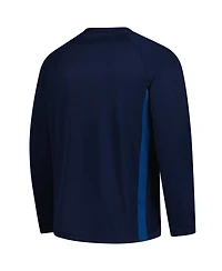 Nike Men's Navy Minnesota Timberwolves 2025/26 Authentic Pre-Game Legend Dri-fit Long Sleeve Shooting Shirt